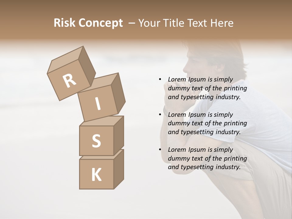 Alone One Loneliness PowerPoint Template