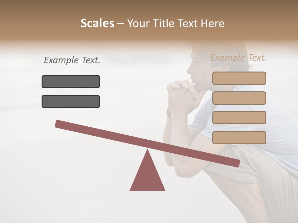 Alone One Loneliness PowerPoint Template