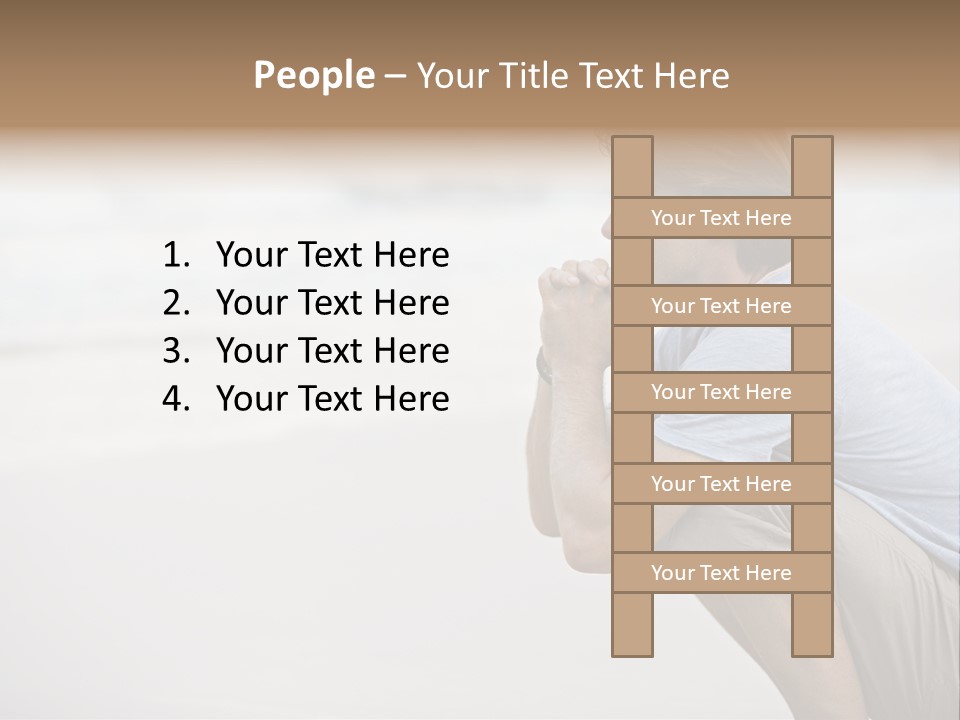 Alone One Loneliness PowerPoint Template