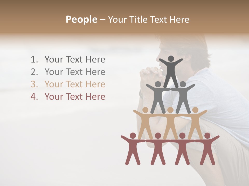 Alone One Loneliness PowerPoint Template