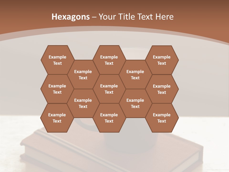 Wood Coffee Cup Weekend PowerPoint Template