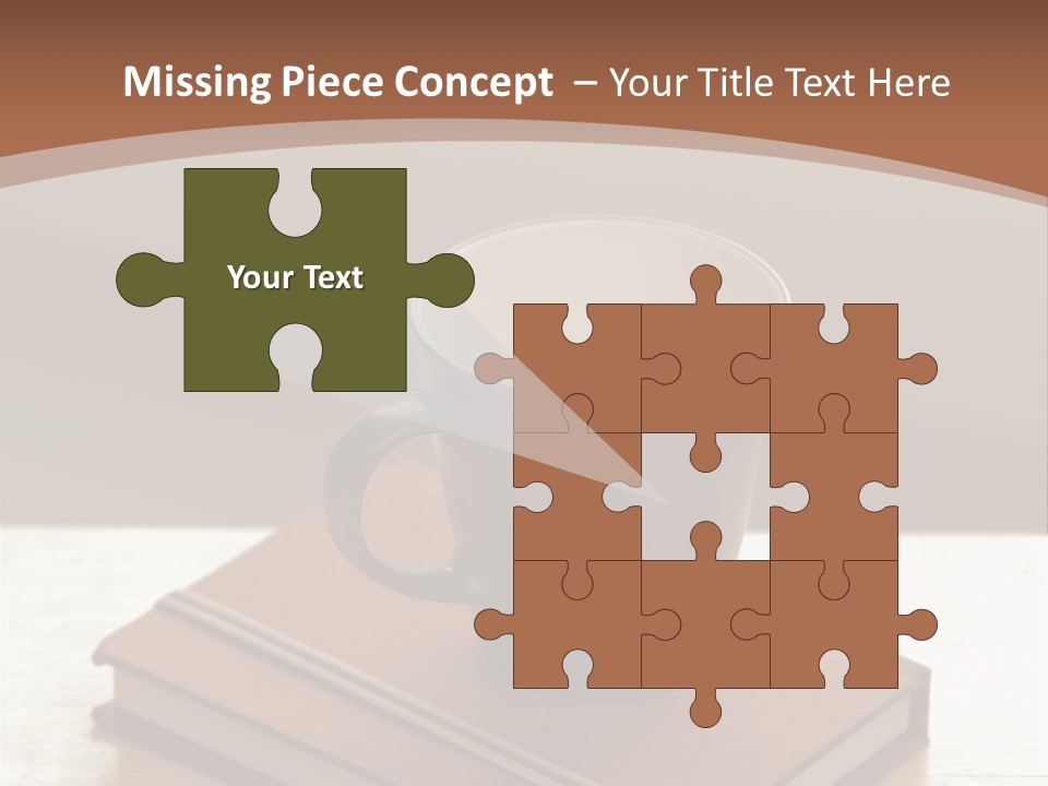 Wood Coffee Cup Weekend PowerPoint Template