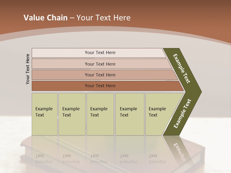 Wood Coffee Cup Weekend PowerPoint Template