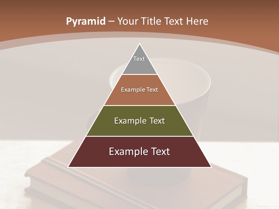 Wood Coffee Cup Weekend PowerPoint Template