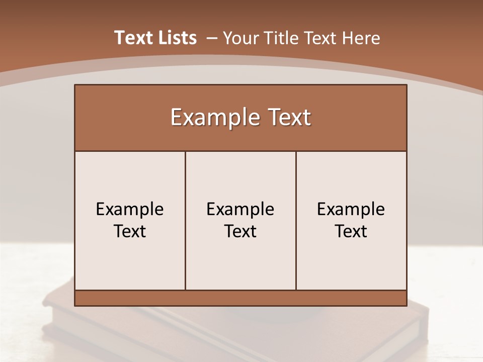 Wood Coffee Cup Weekend PowerPoint Template