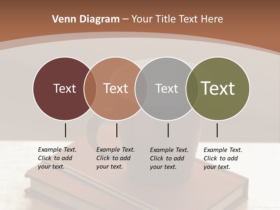 Wood Coffee Cup Weekend PowerPoint Template