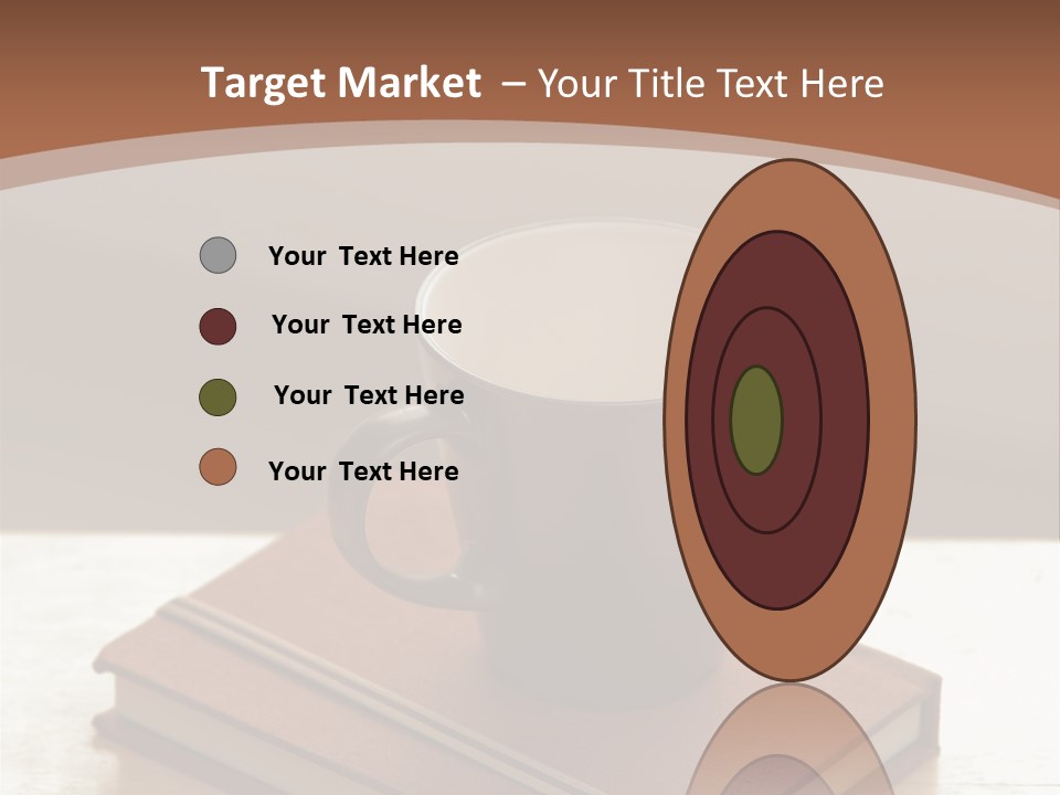 Wood Coffee Cup Weekend PowerPoint Template