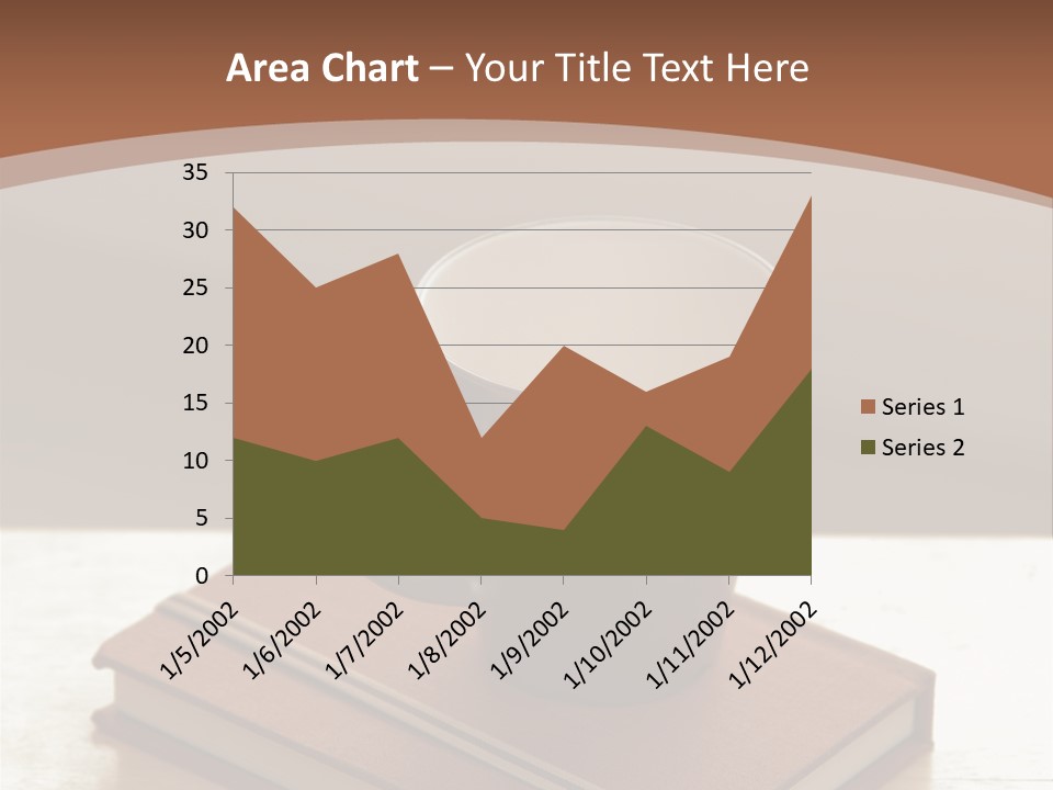 Wood Coffee Cup Weekend PowerPoint Template