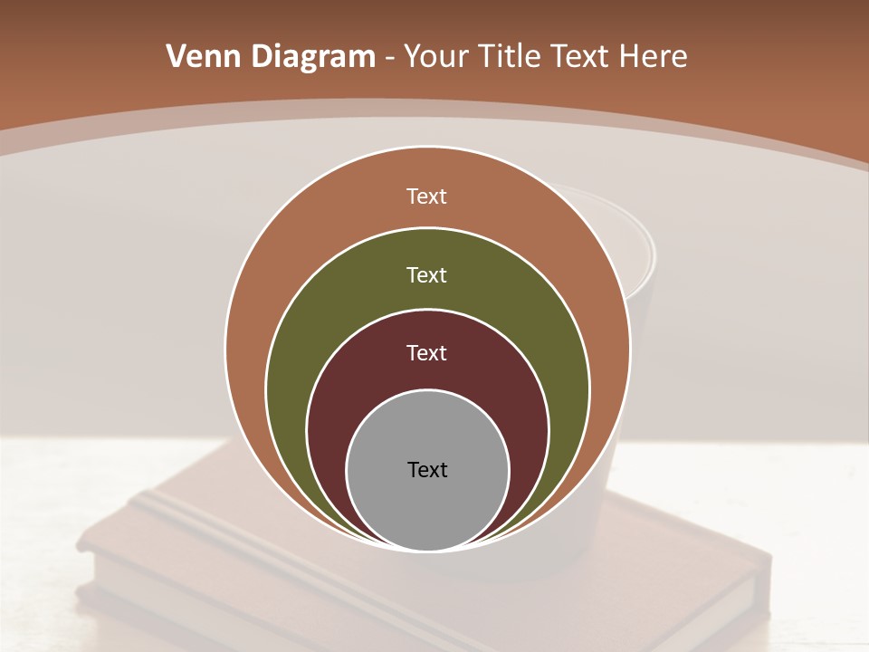 Wood Coffee Cup Weekend PowerPoint Template