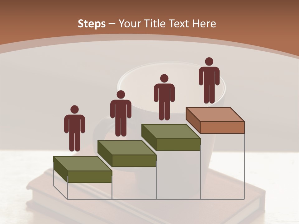 Wood Coffee Cup Weekend PowerPoint Template