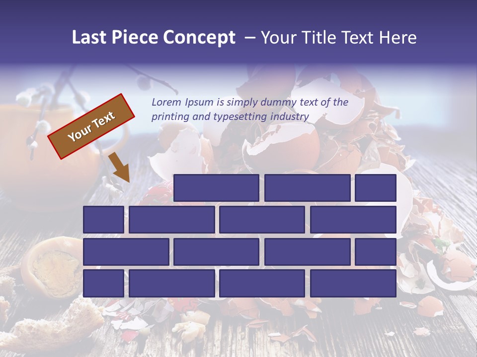Rural Waste Food PowerPoint Template