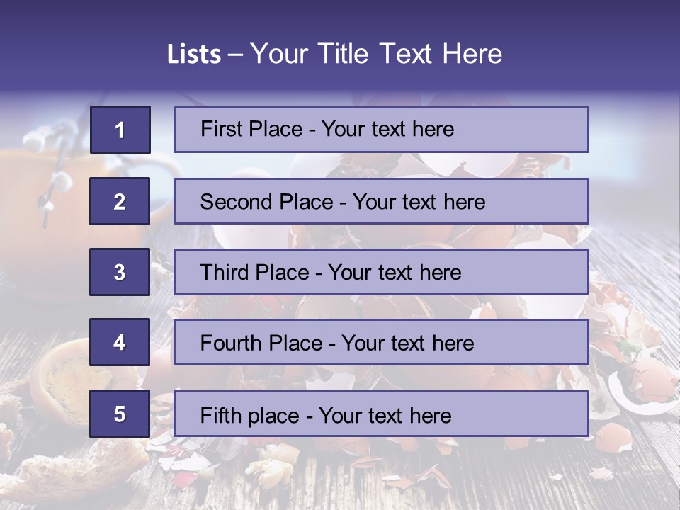 Rural Waste Food PowerPoint Template