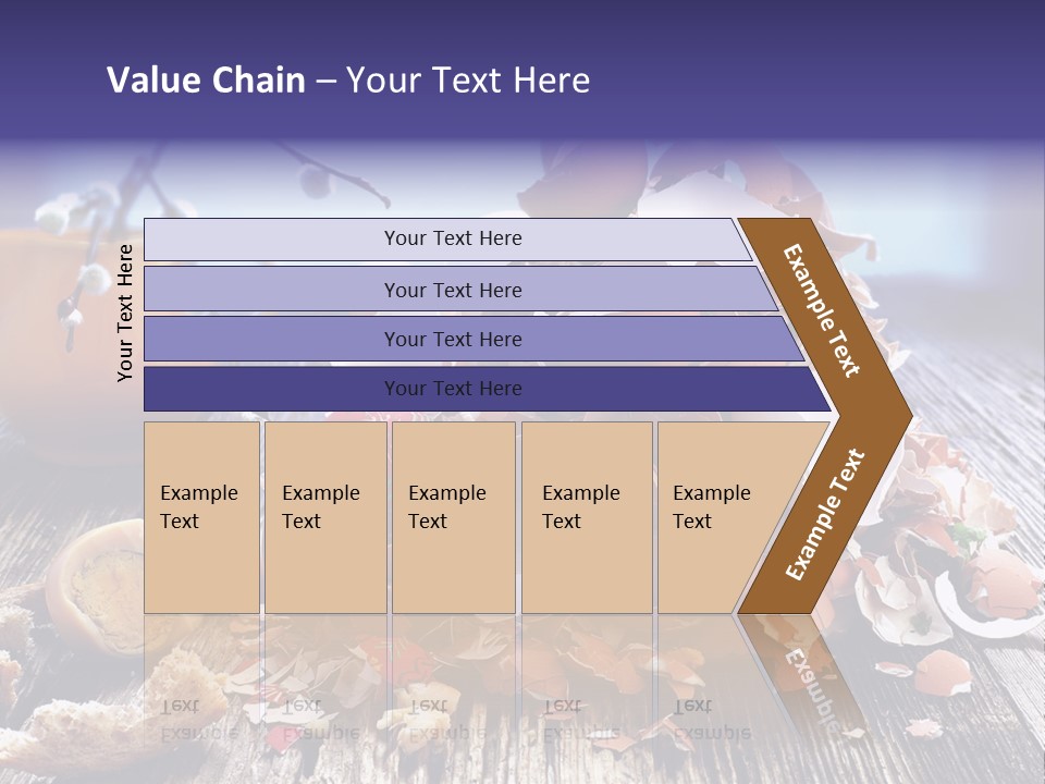 Rural Waste Food PowerPoint Template