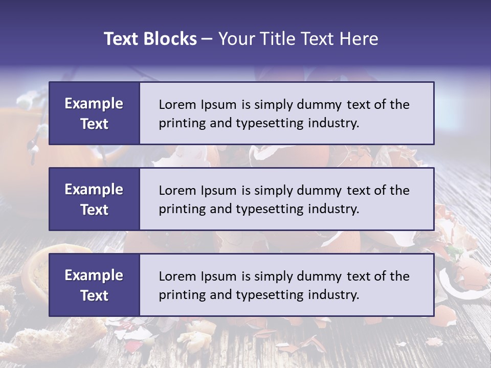 Rural Waste Food PowerPoint Template