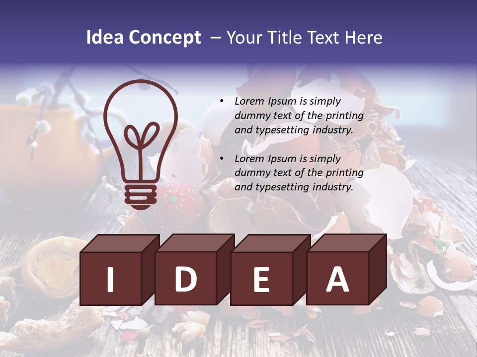 Rural Waste Food PowerPoint Template