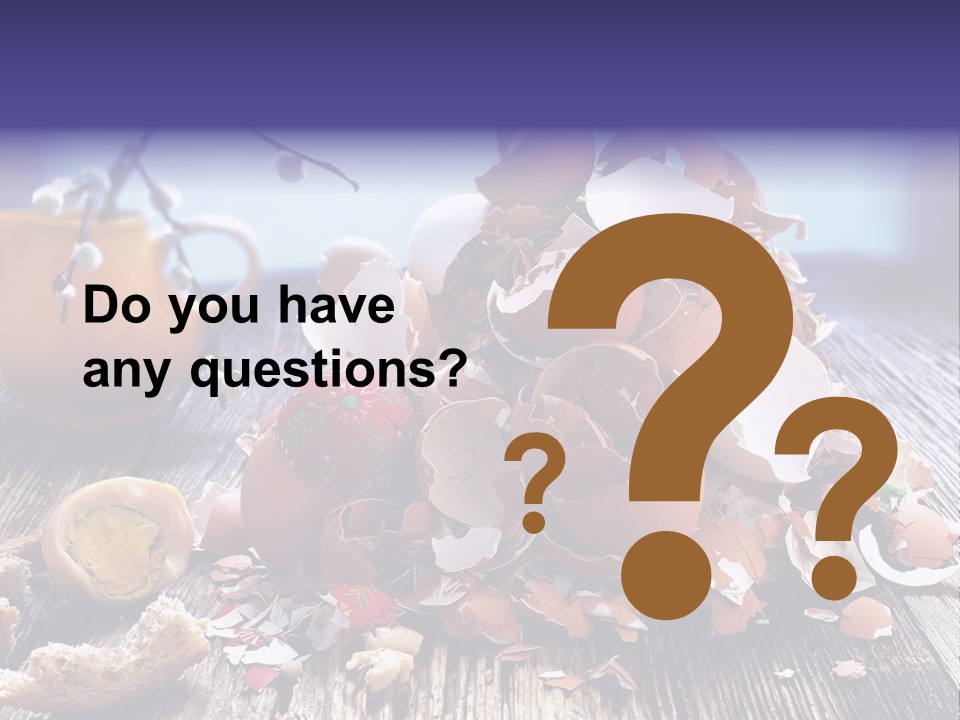 Rural Waste Food PowerPoint Template