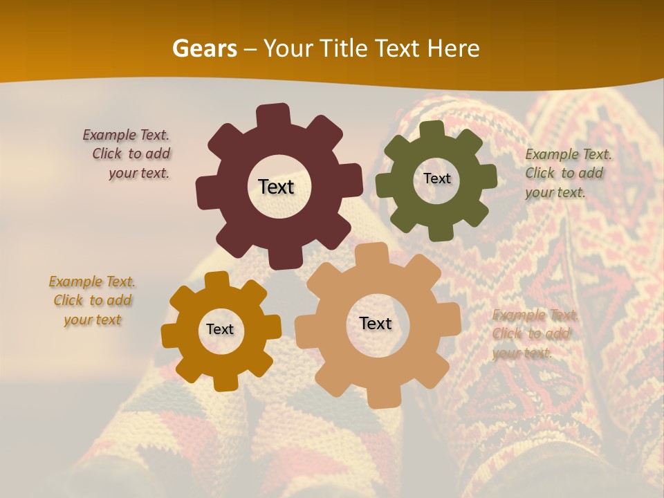 Romantic Holiday Beauty PowerPoint Template