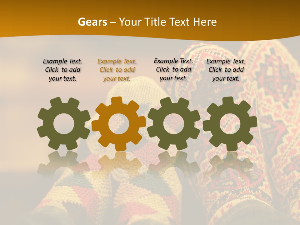 Romantic Holiday Beauty PowerPoint Template