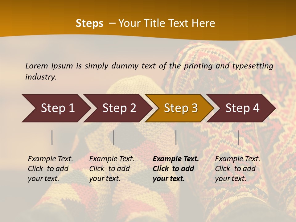 Romantic Holiday Beauty PowerPoint Template