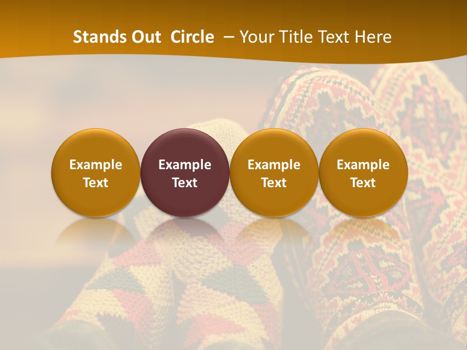 Romantic Holiday Beauty PowerPoint Template