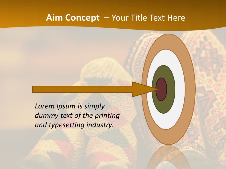 Romantic Holiday Beauty PowerPoint Template