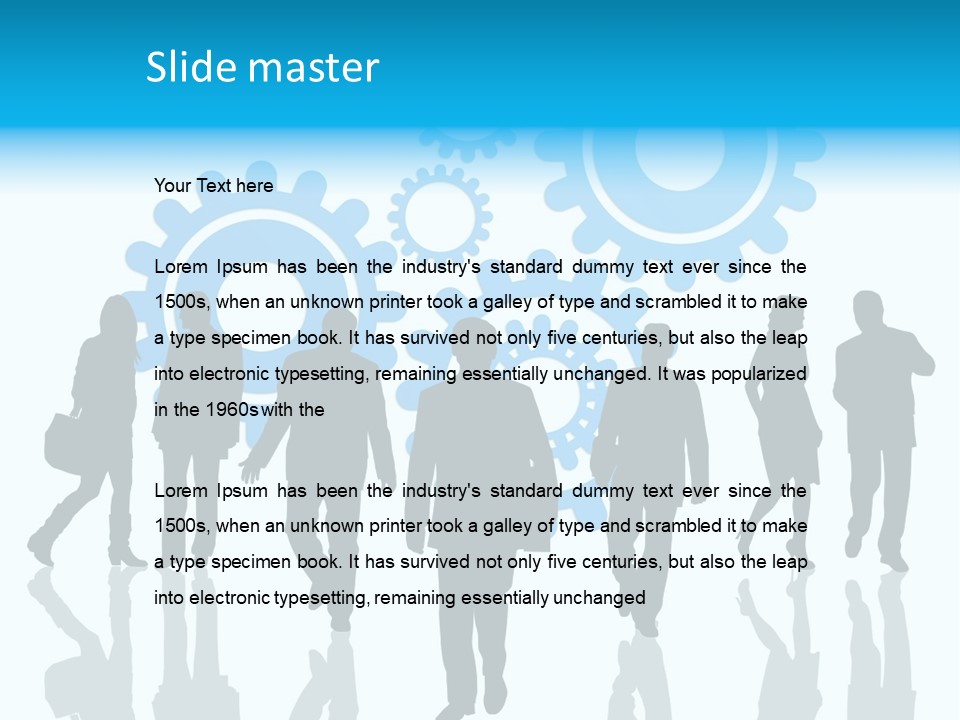 Airplane Runway Wing PowerPoint Template