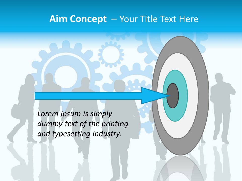 Airplane Runway Wing PowerPoint Template