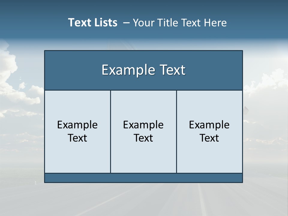 Airplane Runway Wing PowerPoint Template