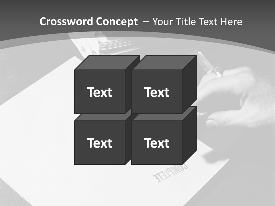 Creativity Many Completing PowerPoint Template