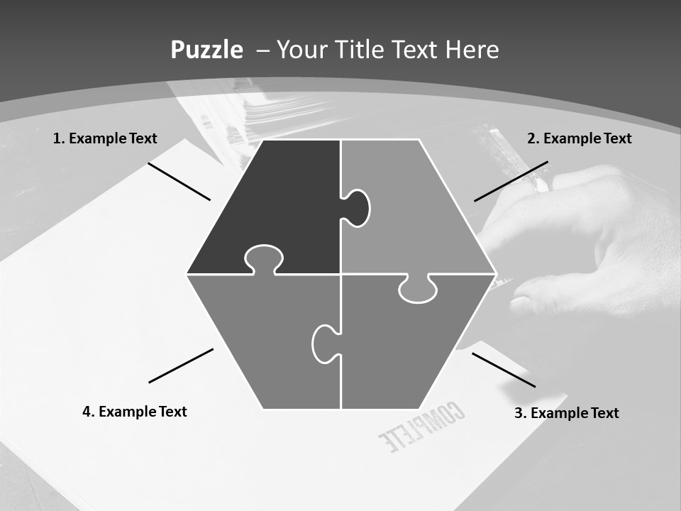 Creativity Many Completing PowerPoint Template