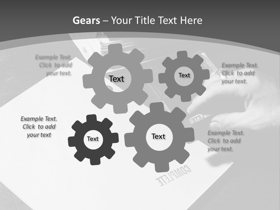 Creativity Many Completing PowerPoint Template