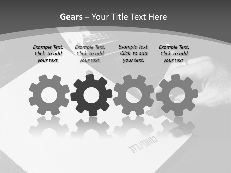 Creativity Many Completing PowerPoint Template