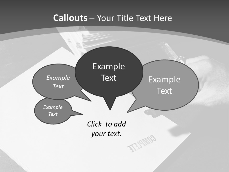 Creativity Many Completing PowerPoint Template