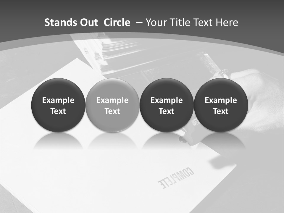 Creativity Many Completing PowerPoint Template