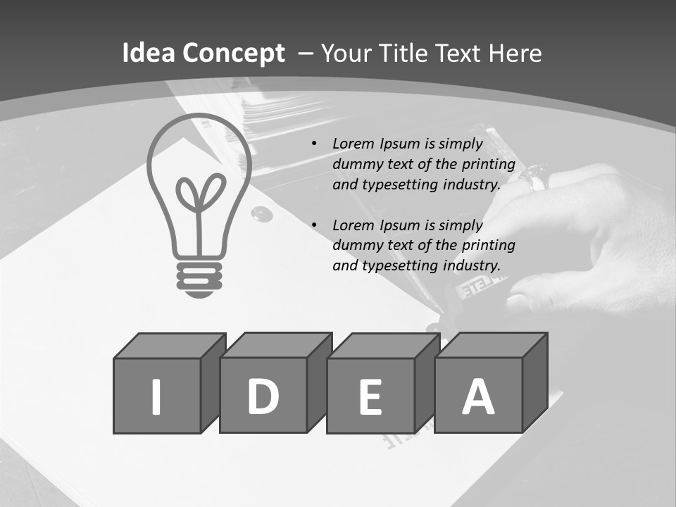 Creativity Many Completing PowerPoint Template