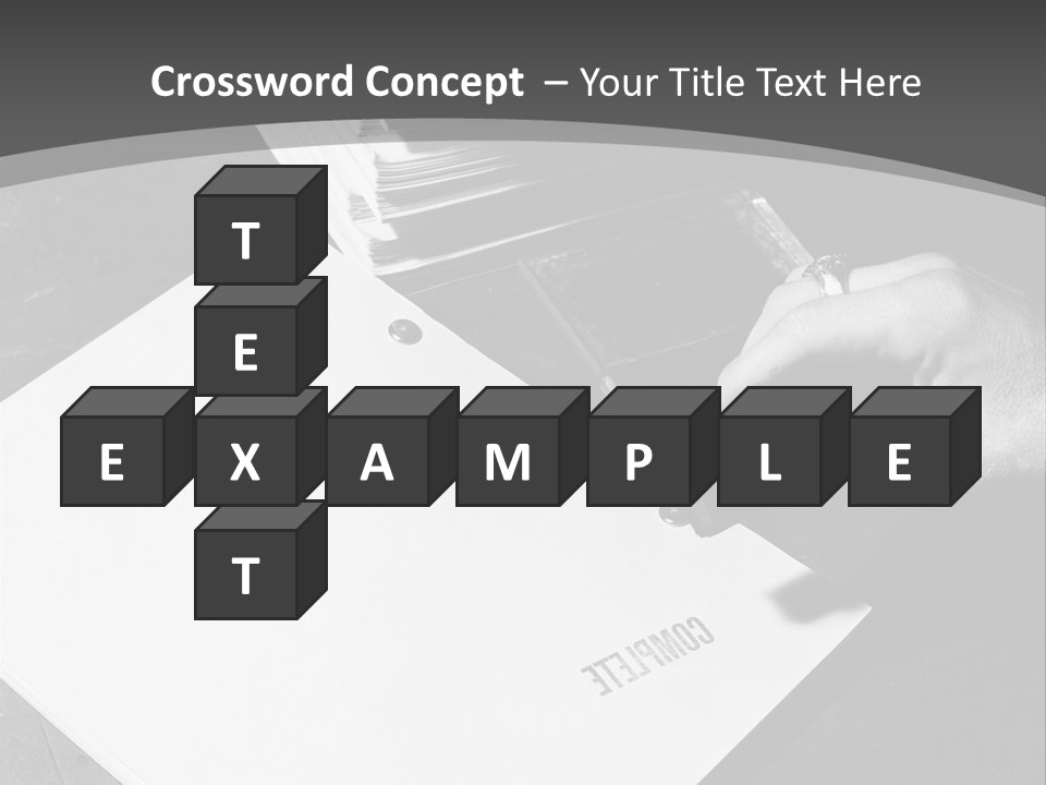 Creativity Many Completing PowerPoint Template
