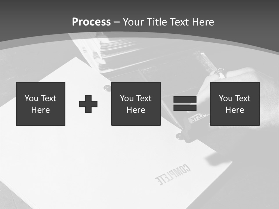Creativity Many Completing PowerPoint Template