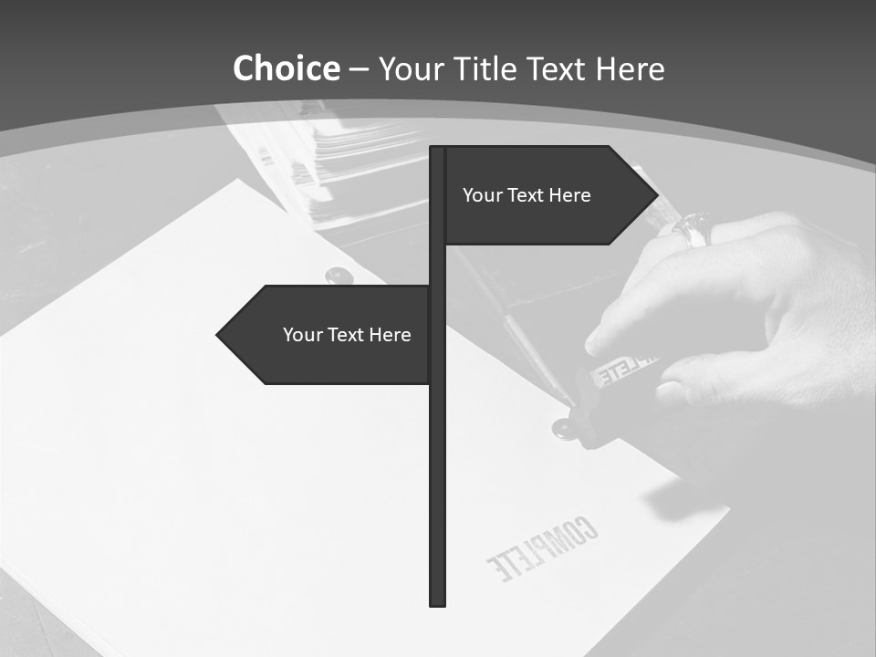 Creativity Many Completing PowerPoint Template