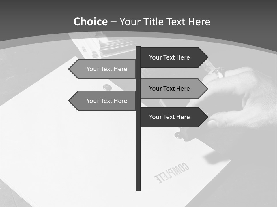 Creativity Many Completing PowerPoint Template