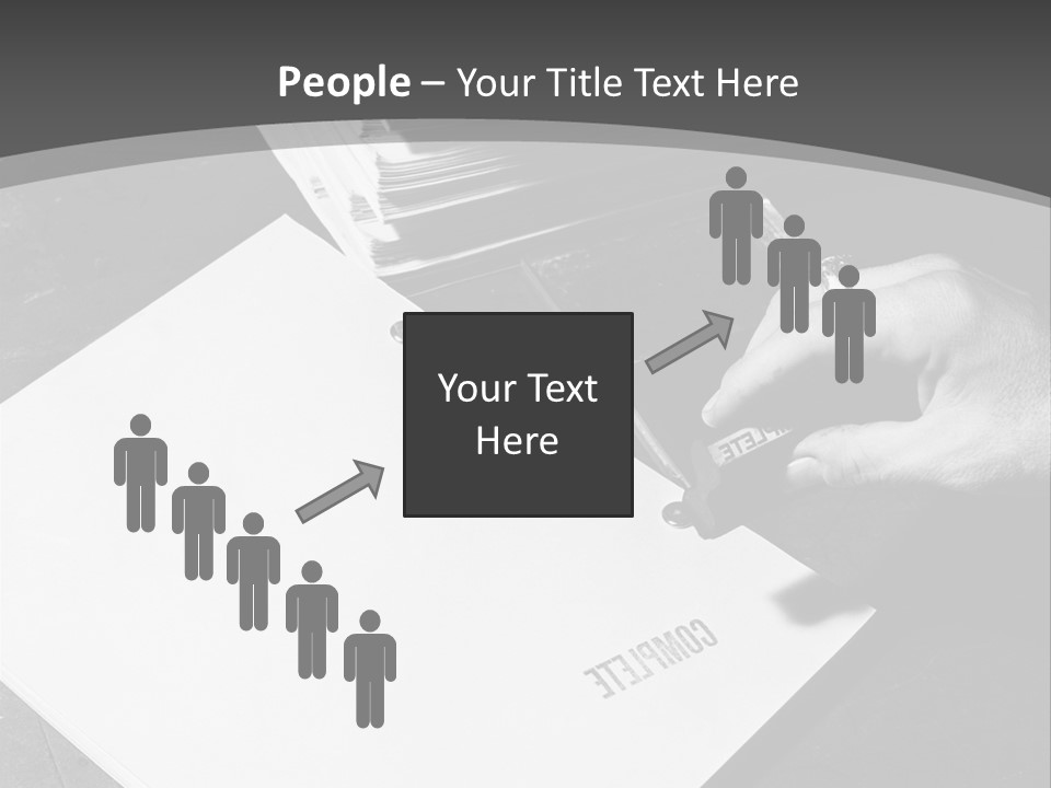 Creativity Many Completing PowerPoint Template