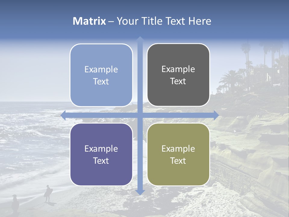 System Protect Girl PowerPoint Template