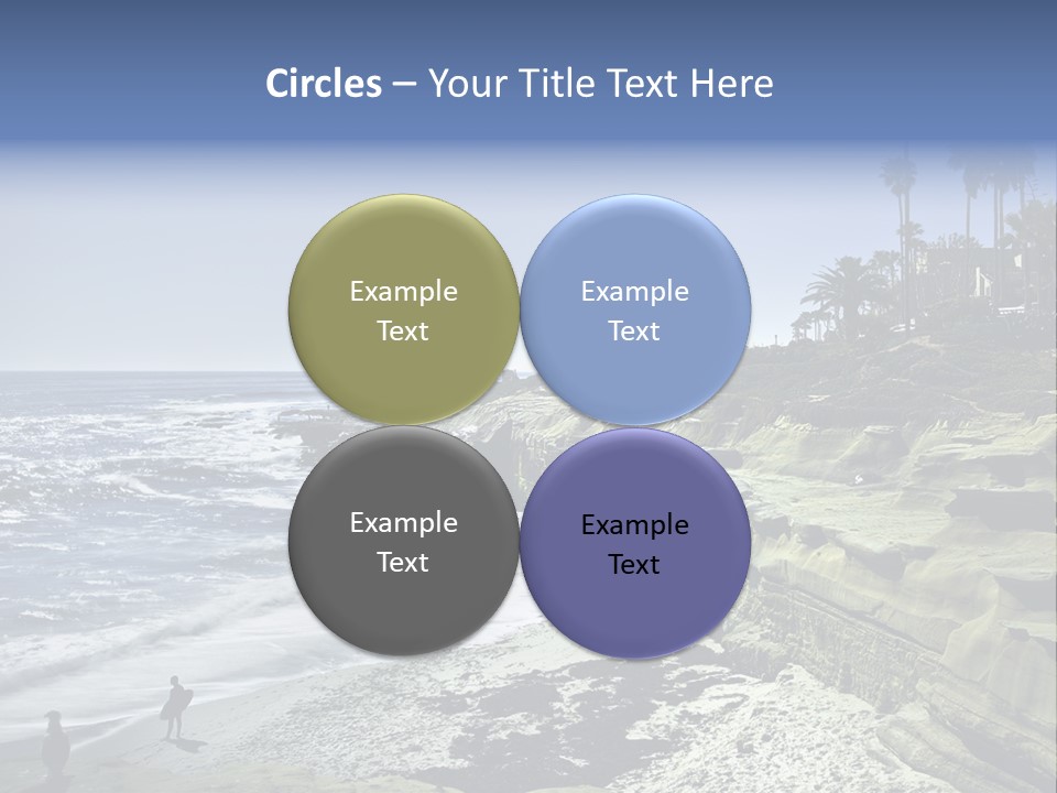 System Protect Girl PowerPoint Template