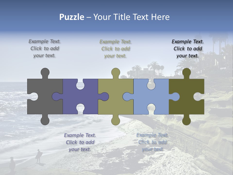 System Protect Girl PowerPoint Template