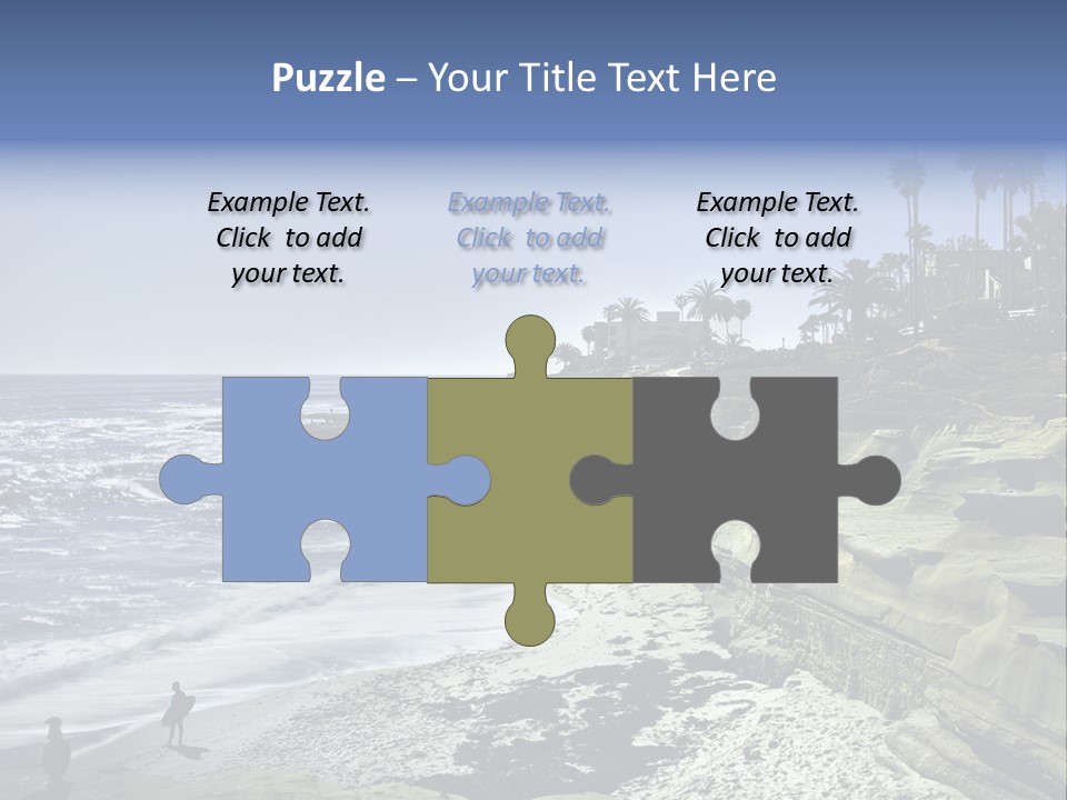 System Protect Girl PowerPoint Template