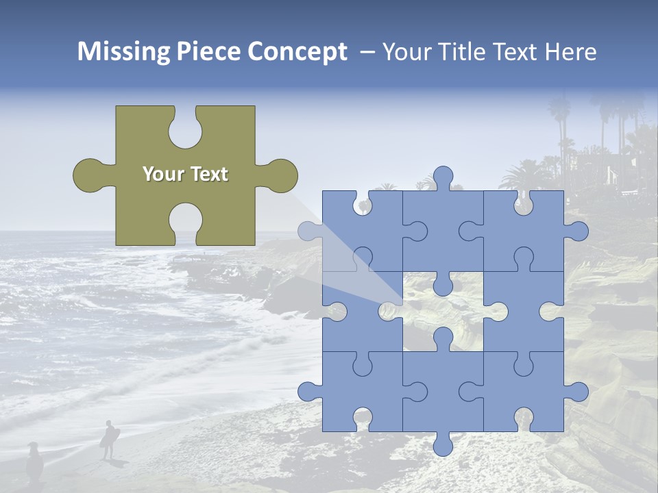 System Protect Girl PowerPoint Template