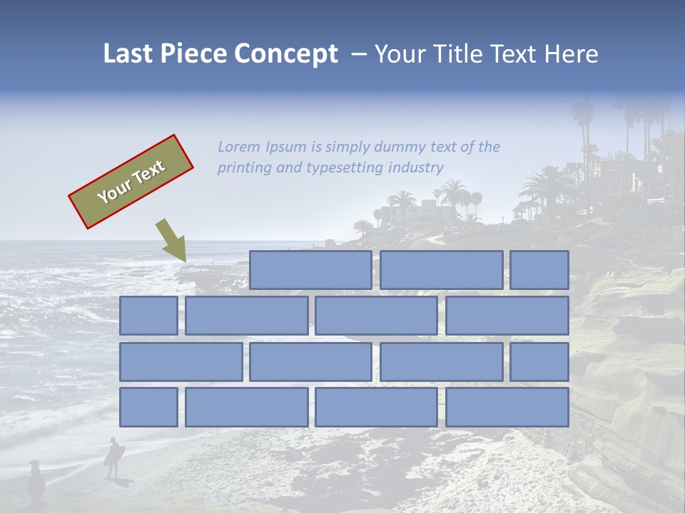 System Protect Girl PowerPoint Template