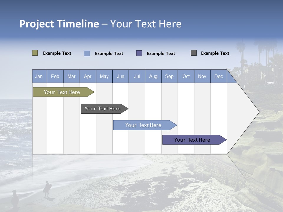System Protect Girl PowerPoint Template