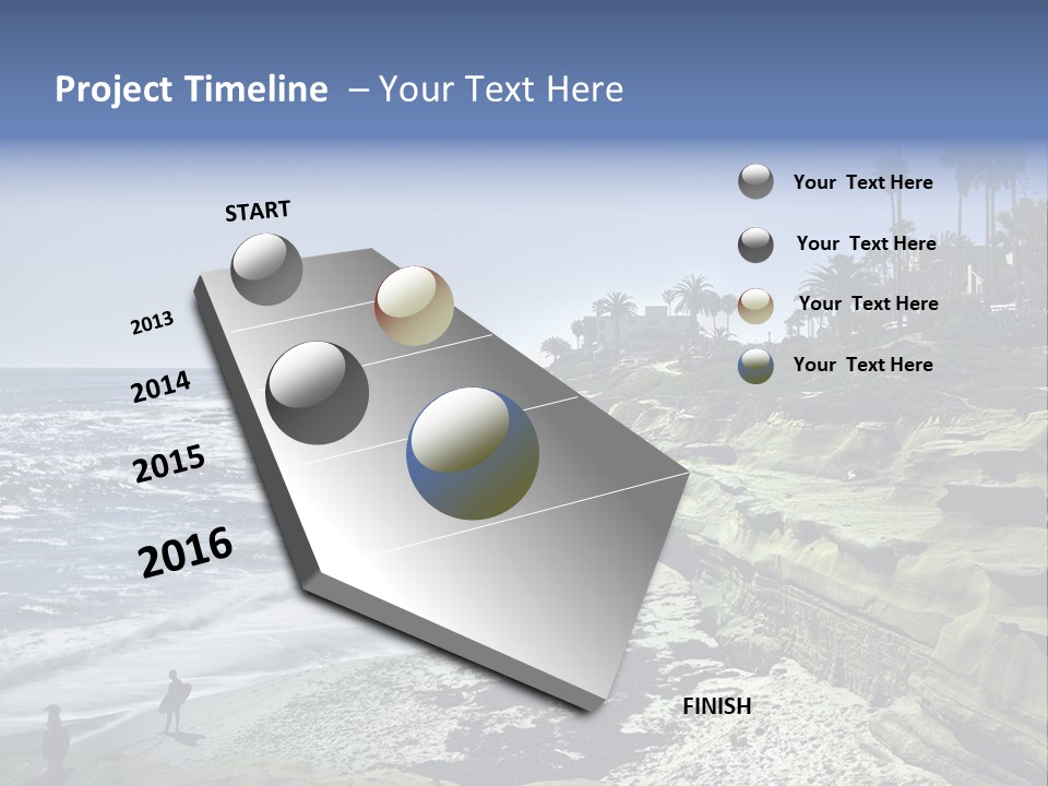 System Protect Girl PowerPoint Template