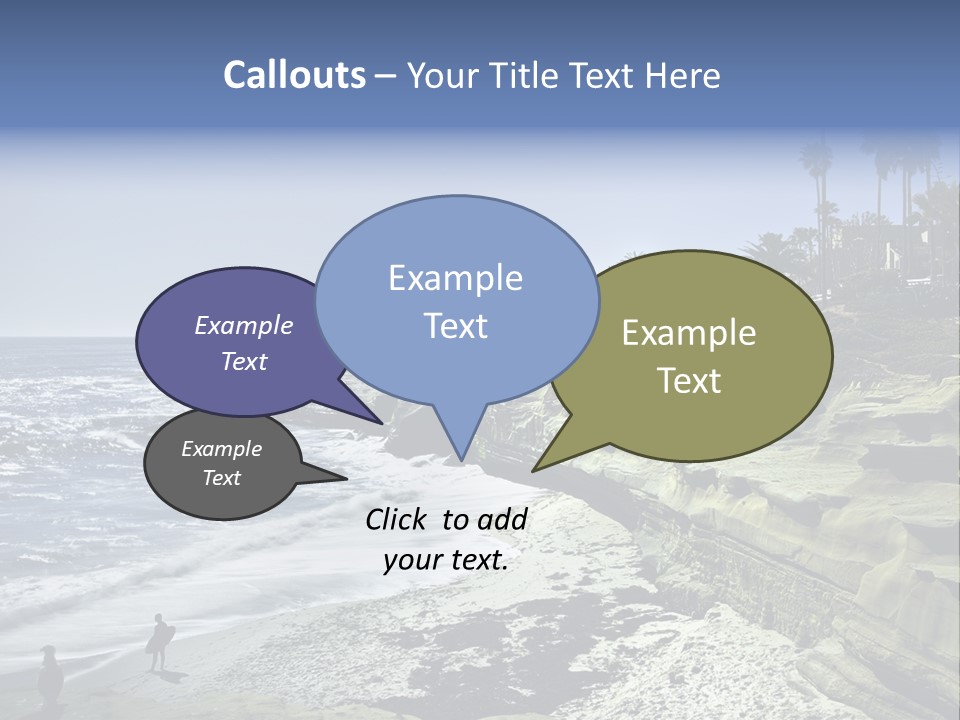 System Protect Girl PowerPoint Template