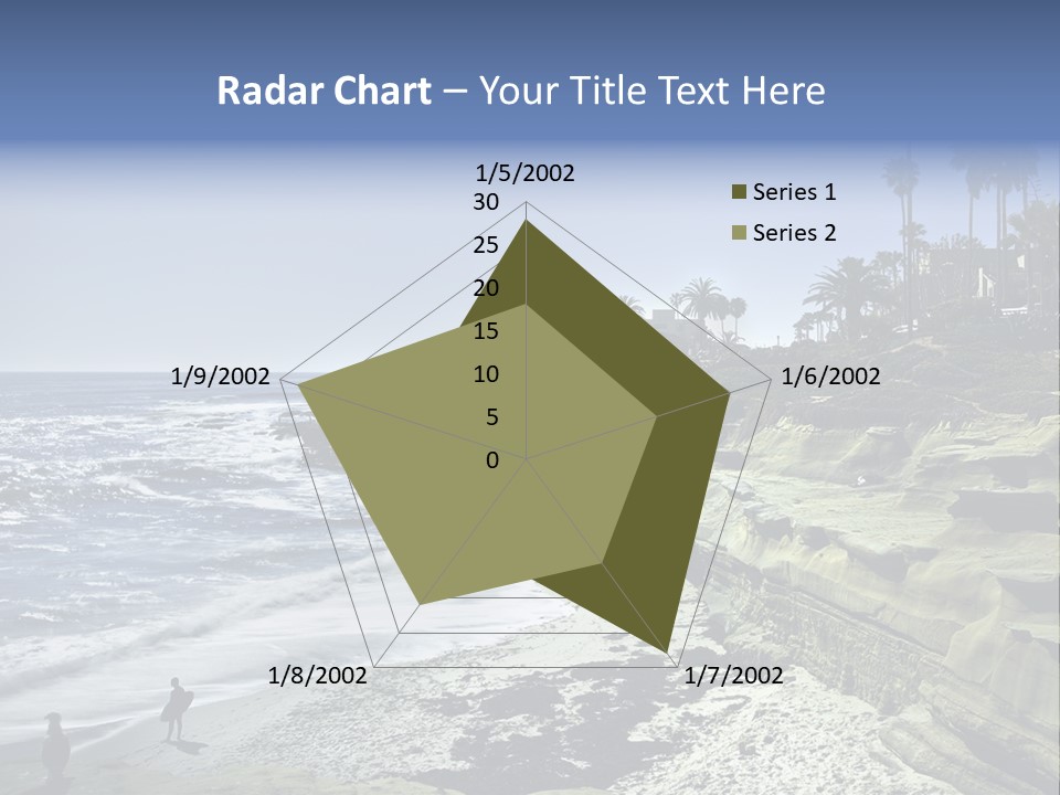 System Protect Girl PowerPoint Template